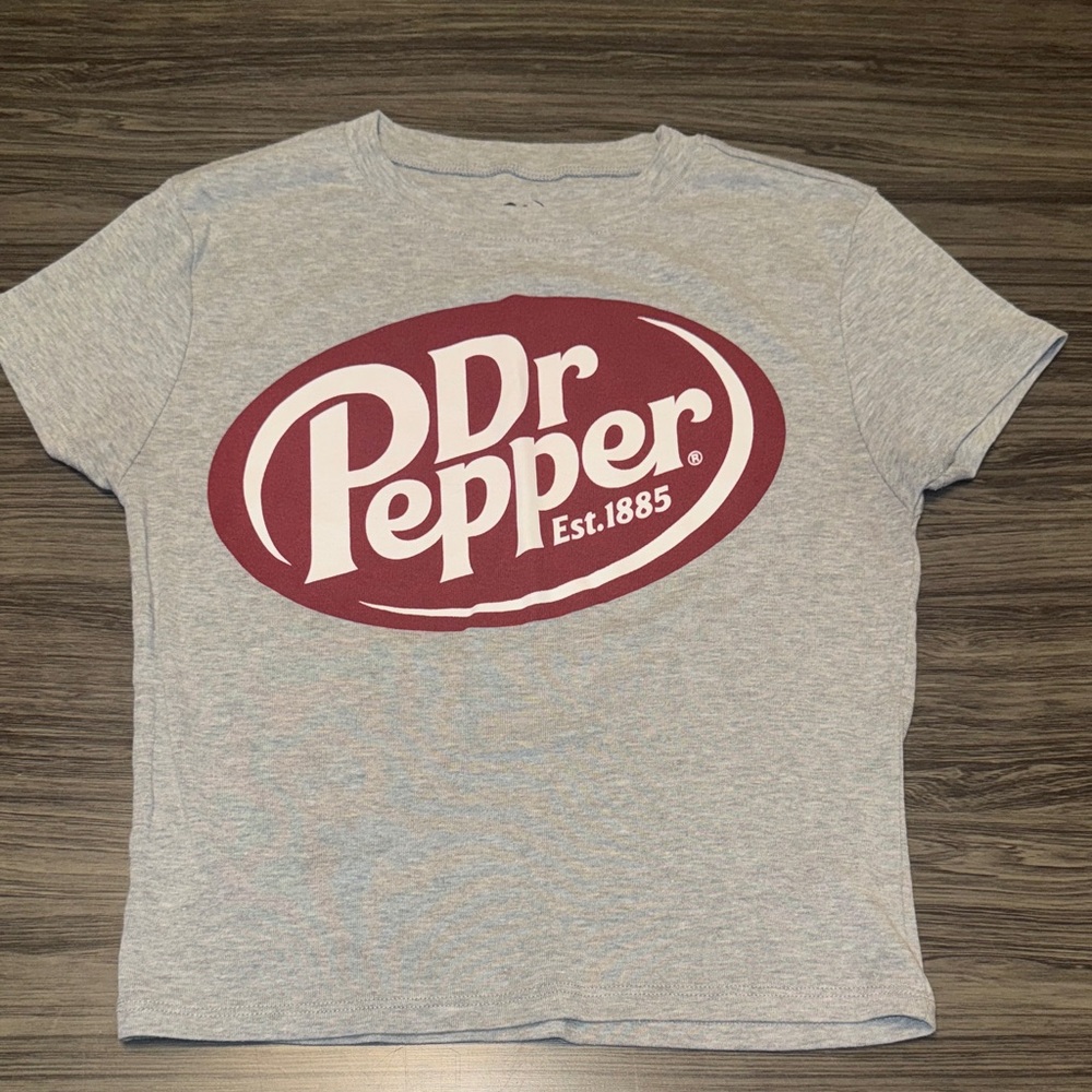 Dr Pepper Crop Top❤️🤍